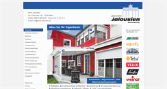 Desktop Screenshot of berlin-jalousien.de